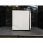 Refurbished electriQ eiQ48DFCHWHT 48 Litre Drinks Fridge White with Chrome Strips