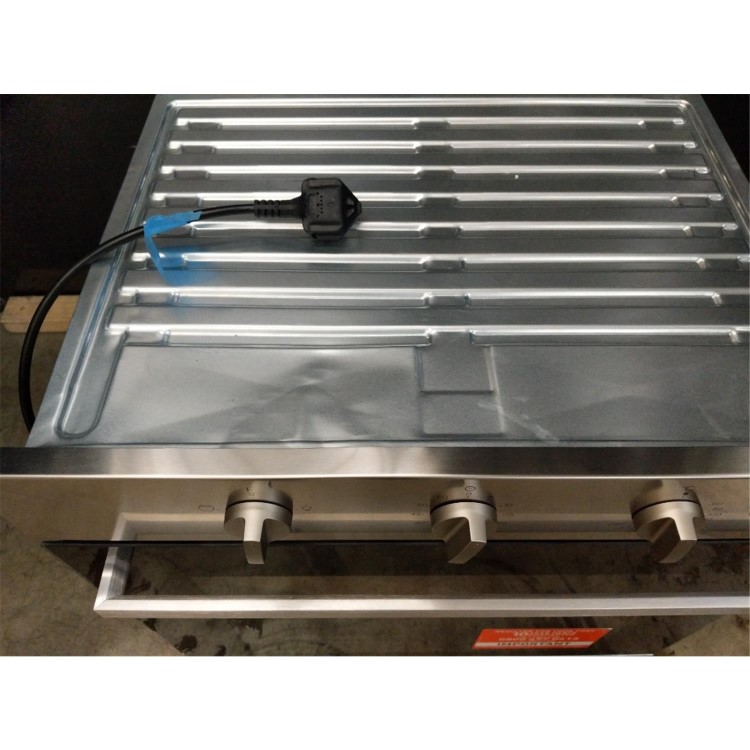 Refurbished Indesit IFW6330IX 60cm Single Built In Electric Oven Stainless Steel