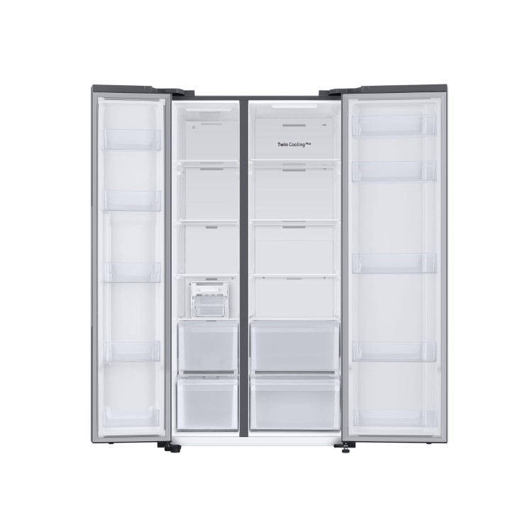 Samsung 652 Litre Side-By-Side American Fridge Freezer - Silver