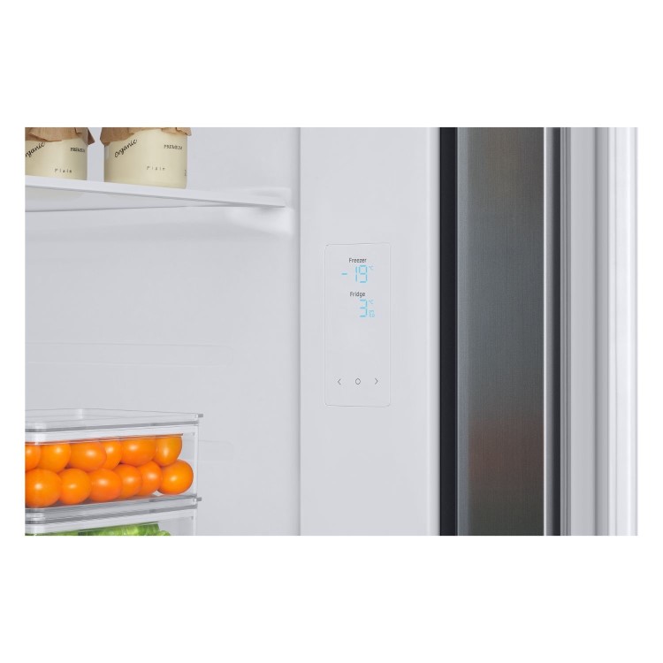Samsung 652 Litre Side-By-Side American Fridge Freezer - Silver