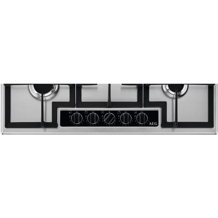 AEG 6000 Series 75cm 5 Burner Gas Hob - Stainless Steel