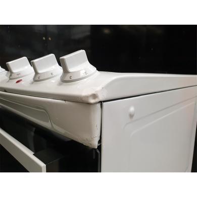 Refurbished Zanussi ZCV66050WA 60cm Double Oven Electric Cooker With Ceramic Hob White