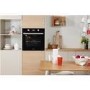 Refurbished Indesit IFW6340BLUK 60cm Single Built In Electric Oven Black