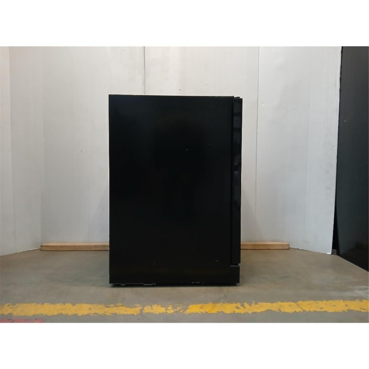Refurbished electriQ eiQ60DDWINEBG Freestanding 34 Bottle Dual Zone Wine and Drinks Cooler Black Glass