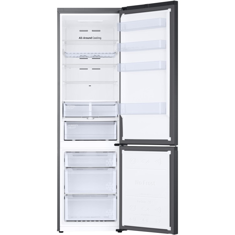 GRADE A3 - Samsung RB38T605DB1/EU Frost Free Freestanding Fridge Freezer With Optimal FreshPlus - Black