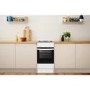 Indesit 50cm Gas Cooker - White