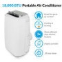 Refurbished electriQ 18000 BTU Portable Air Conditioner with Heat Pump