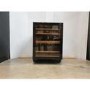 Refurbished CDA CFWC604BL Freestanding 46 Bottle Dual Zone Under Counter Wine Cooler Black Glass