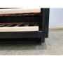 Refurbished CDA CFWC604BL Freestanding 46 Bottle Dual Zone Under Counter Wine Cooler Black Glass