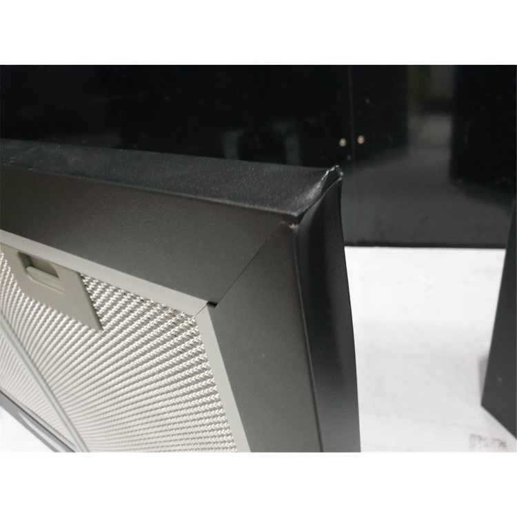 Refurbished electriQ eiQ90CHIMBLv 90cm Traditional Chimney Cooker Hood Black