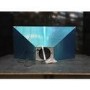 GRADE A3 - electriQ 90cm Traditional Chimney Cooker Hood - Stainless Steel