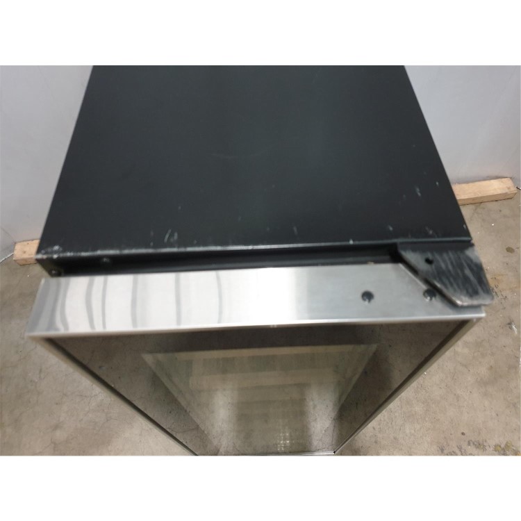 Refurbished electriQ eiQ30WINESS Freestanding 18 Bottle Under Counter Wine Cooler Stainless Steel