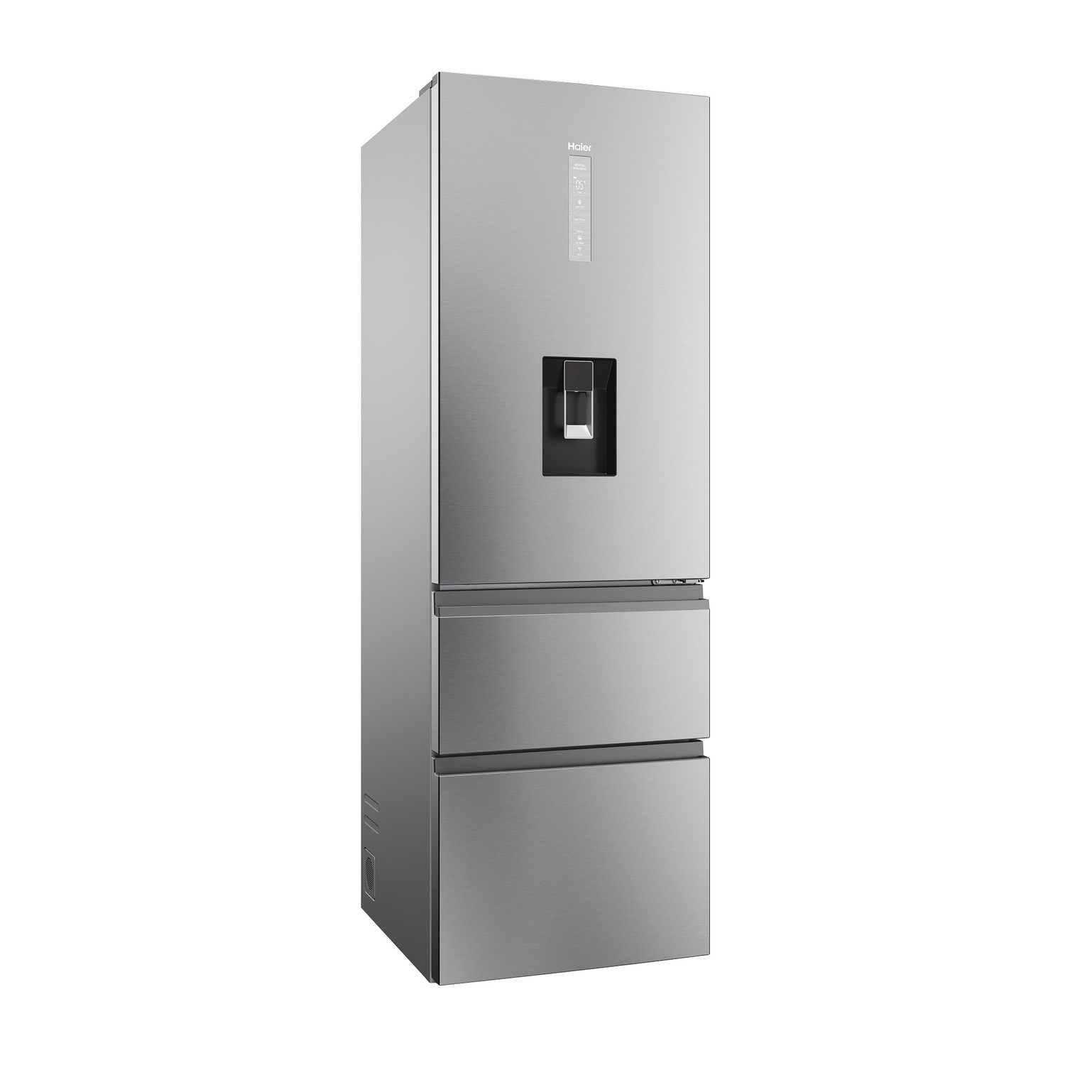 Haier 3D 60 Series 5 357 Litre 60/40 Freestanding Fridge Freezer - Silver Haier 3D 60 Series 5 357 Litre 60/40 Freestanding Fridge Freezer - Silver