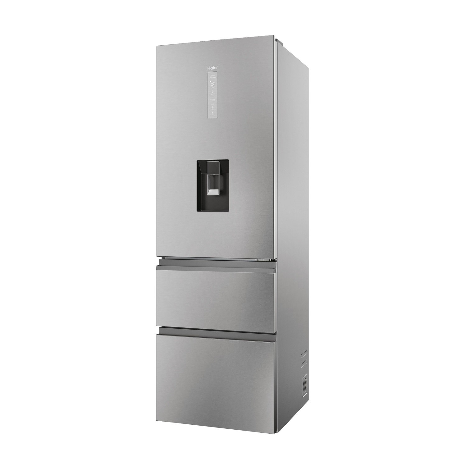 Haier 3D 60 Series 5 357 Litre 60/40 Freestanding Fridge Freezer - Silver Haier 3D 60 Series 5 357 Litre 60/40 Freestanding Fridge Freezer - Silver