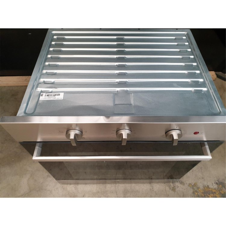 Refurbished Indesit Aria IFW6330IX 60cm Single Built In Electric Oven Stainless Steel