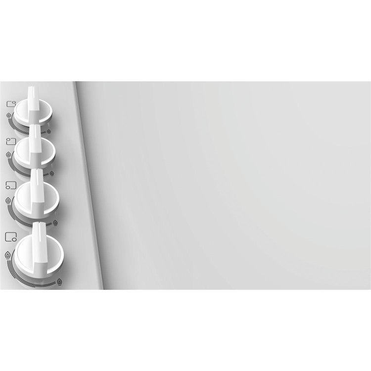 Bosch Series 2 58cm 4 Burner Gas Hob - White