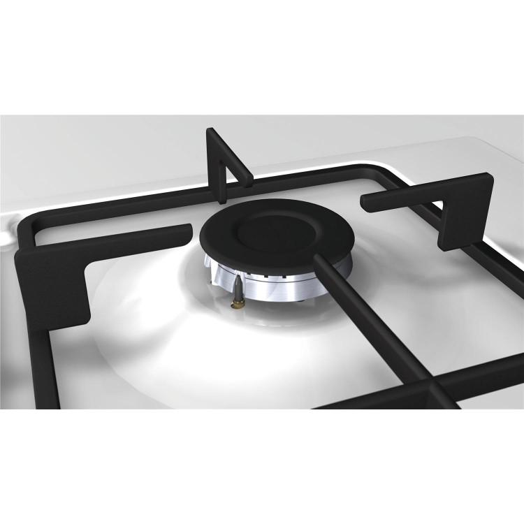 Bosch Series 2 58cm 4 Burner Gas Hob - White