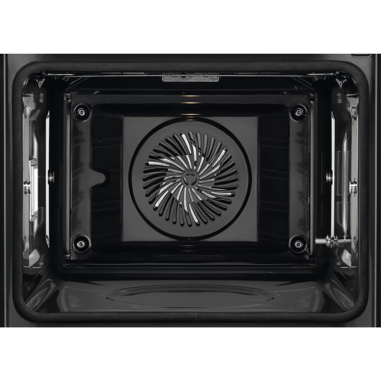 Refurbished AEG 7000 Electric Single Oven with Food Sensor & Command Wheel - Black