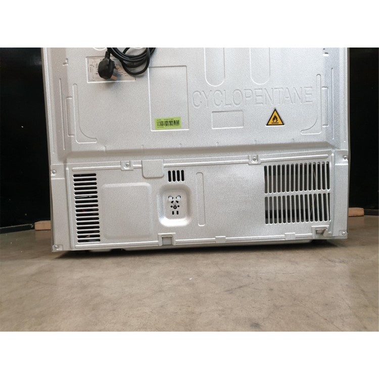 Refurbished Haier Cube 83 Series 3 HCR3818ENMG 467 Litre Frost Free American Fridge Freezer Silver