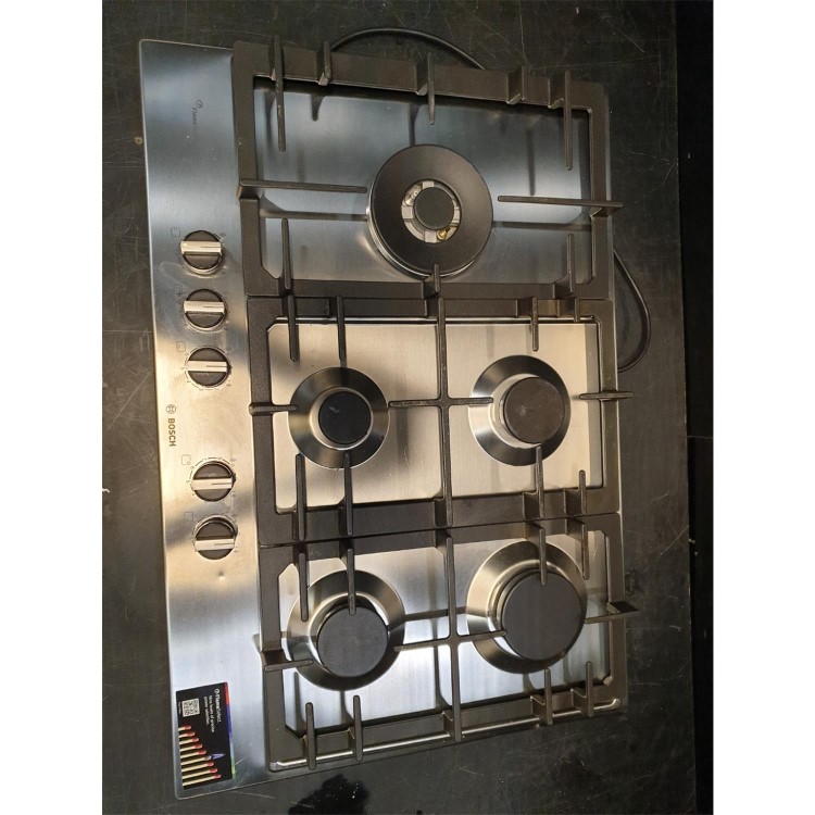 Refurbished Bosch Serie 6 PCS7A5B90 75cm 5 Burner Gas Hob Stainless Steel