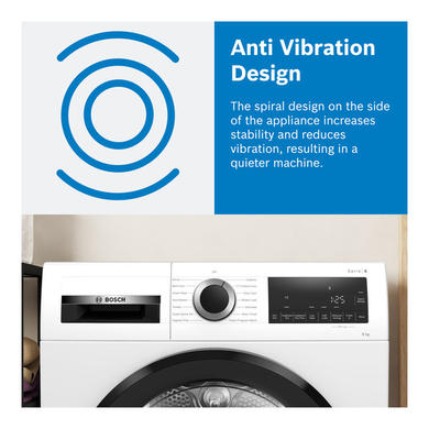 Refurbished Bosch Series 6 WPG23108GB Freestanding Condenser 8KG Tumble Dryer White