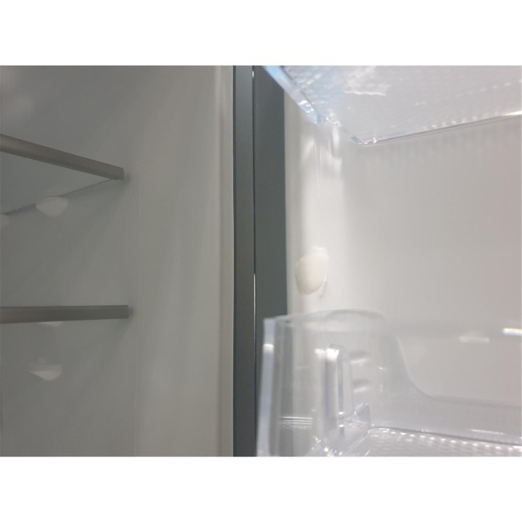 Refurbished Hotpoint H7X93TSKM Freestanding 263 Litre 70/30 Frost Free Fridge Freezer Silver Black