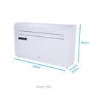 Refurbished electriQ iQool 10000 BTU Mounted All-In-One Smart Air Conditioner with Heat Pump - No Outdoor Unit Needed