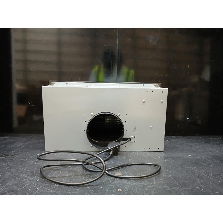GRADE A3 - electriQ 52cm Canopy Cooker Hood - Silver