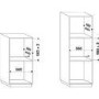 Refurbished Indesit Aria IFW6340BLUK 60cm Single Built In Electric Oven Black