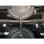 Refurbished Hotpoint FTGHG751DHBK 75cm 5 Burner Gas on Glass Gas Hob with Vertical Flame Black