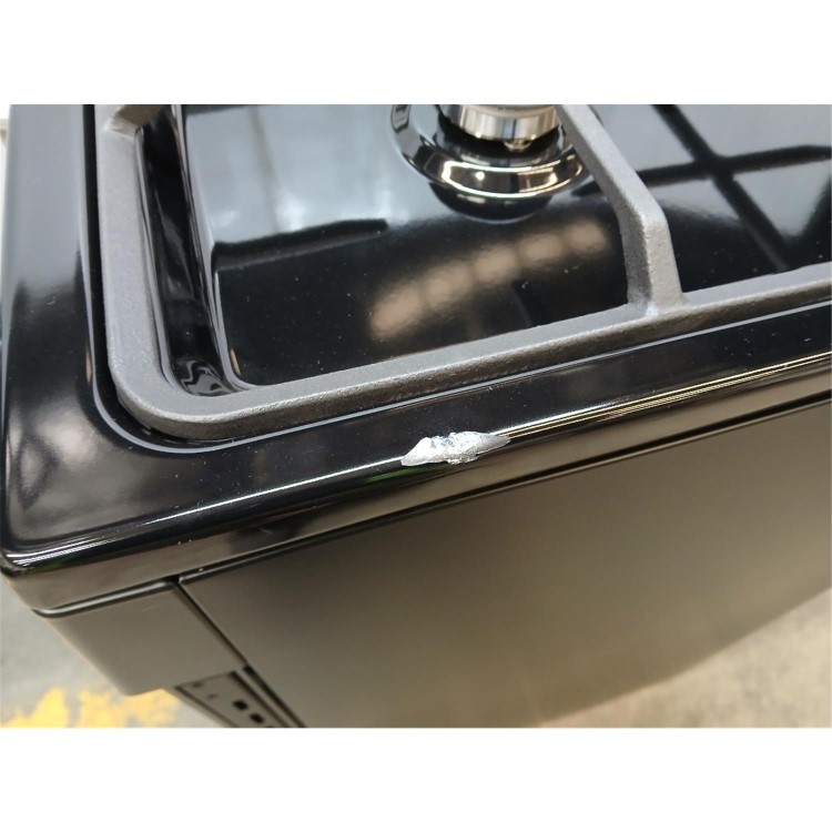GRADE A2 - electriQ 100cm Dual Fuel Range Cooker - Stainless Steel
