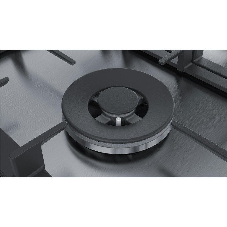 GRADE A2 - Bosch PCI6A5B90 Serie 6 60cm 4 burner Gas Hob - Stainless Steel
