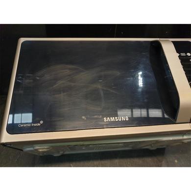 Refurbished Samsung MS23F301TAS 23L 800W Freestanding Solo Microwave Silver