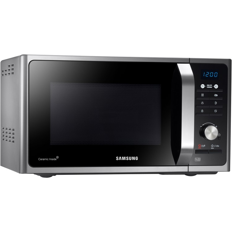 GRADE A2 - Samsung MS23F301TAS 23 Litre 800 Watt Freestanding Microwave Oven - Silver