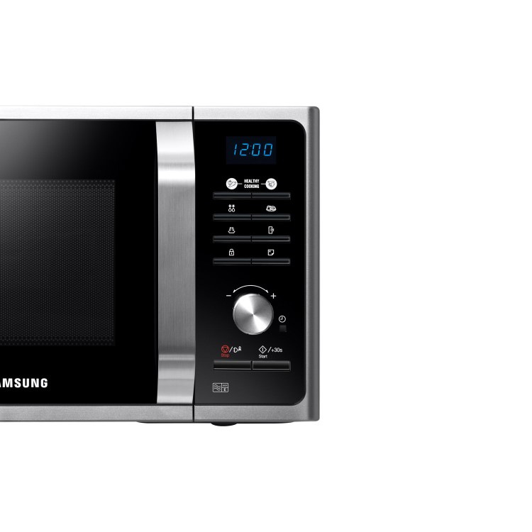GRADE A2 - Samsung MS23F301TAS 23 Litre 800 Watt Freestanding Microwave Oven - Silver