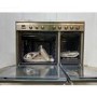 GRADE A2 - Smeg Concert 90cm Dual Fuel Range Cooker - Stainless Steel