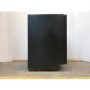 Refurbished CDA CFWC604BL Freestanding 46 Bottle Dual Zone Under Counter Wine Cooler Black Glass