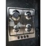 Refurbished Bosch Series 2 PBP6B5B60 58cm 4 Burner Gas Hob Stainless Steel