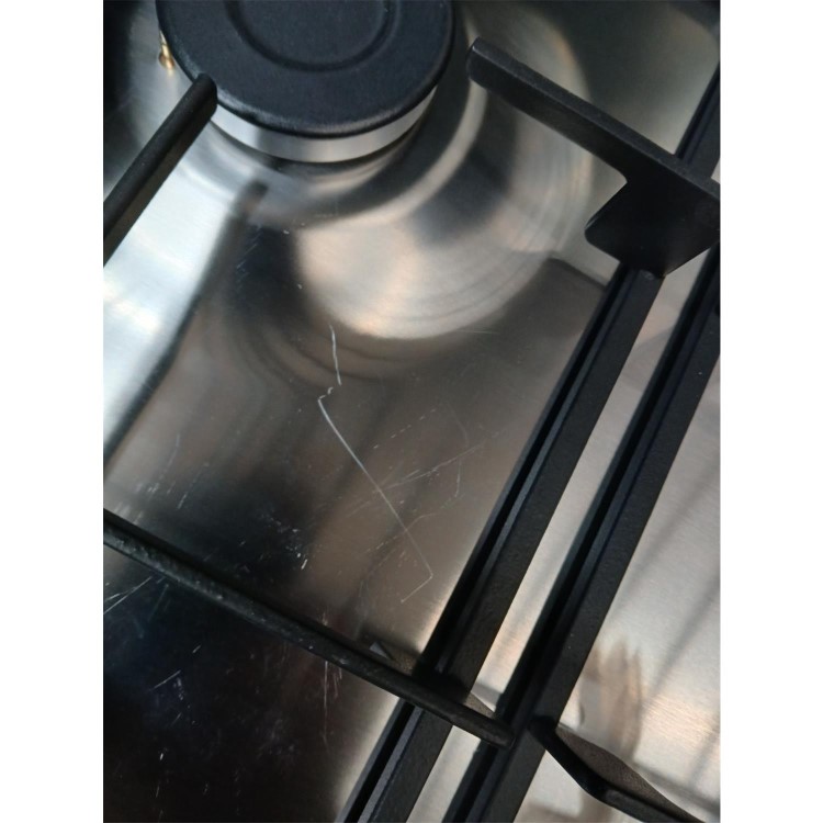 Refurbished Bosch Series 2 PBP6B5B60 58cm 4 Burner Gas Hob Stainless Steel