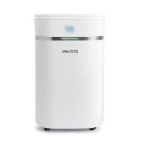 GRADE A2 - electriQ Essential 20L Quiet Anti Bacterial Laundry Dehumidifier