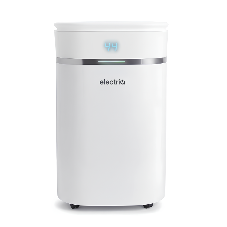 GRADE A2 - electriQ Essential 20L Quiet Anti Bacterial Laundry Dehumidifier