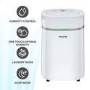 GRADE A2 - electriQ Essential 20L Quiet Anti Bacterial Laundry Dehumidifier