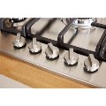 Indesit Aria 73cm 5 Burner Gas Hob - Stainless Steel