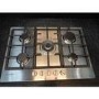 Refurbished Indesit Aria THP751PIXI 75cm 5 Burner Gas Hob Stainless Steel