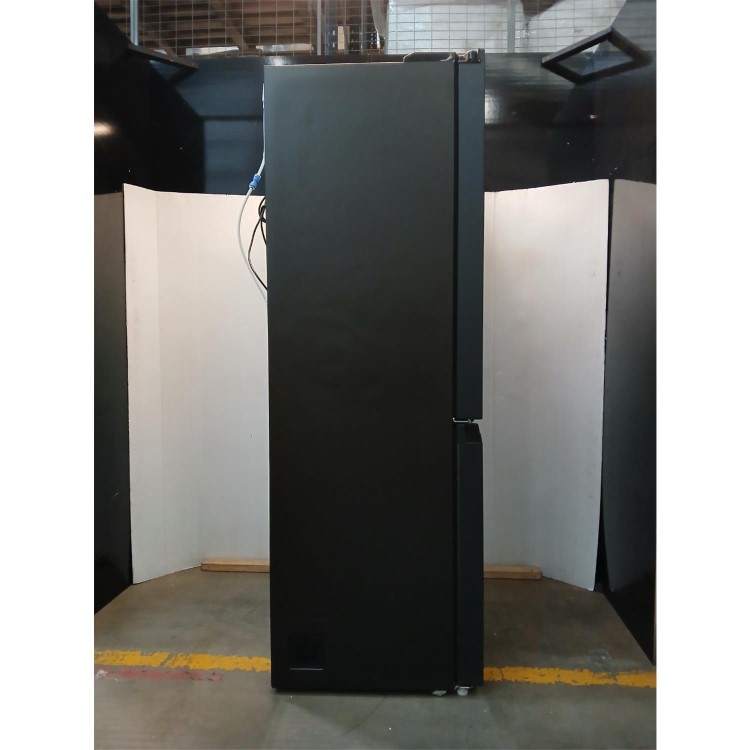 Refurbished Haier Cube 90 Series 5 HCR5919EHMB Freestanding 525 Litre Frost Free American Fridge Freezer Black