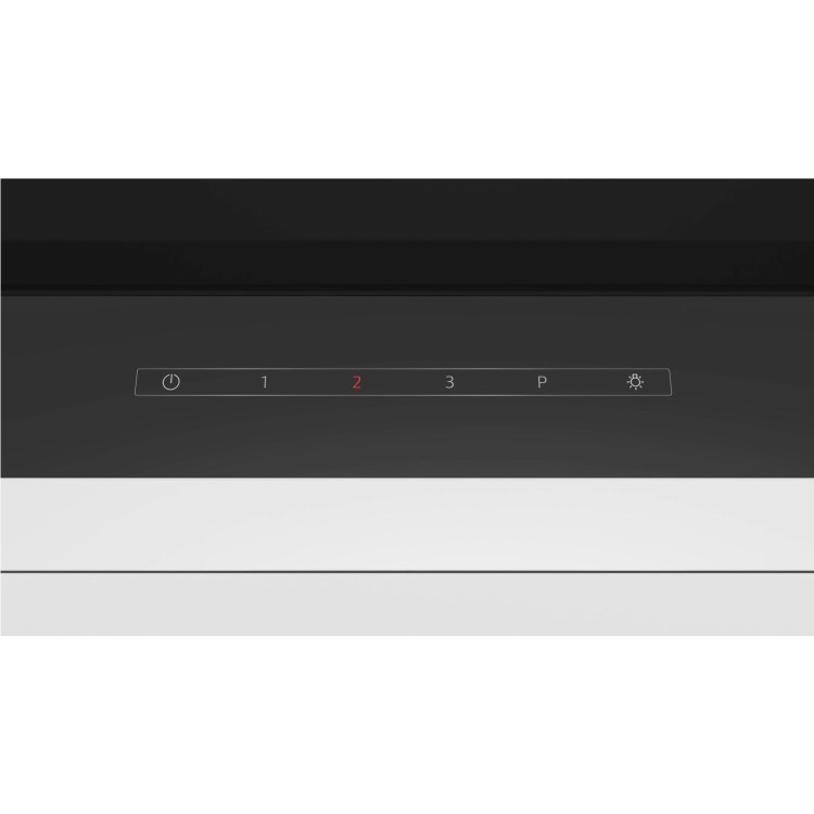 Refurbished Neff N70 90cm Canopy Cooker Hood with Fold-out Glass Deflector - Black