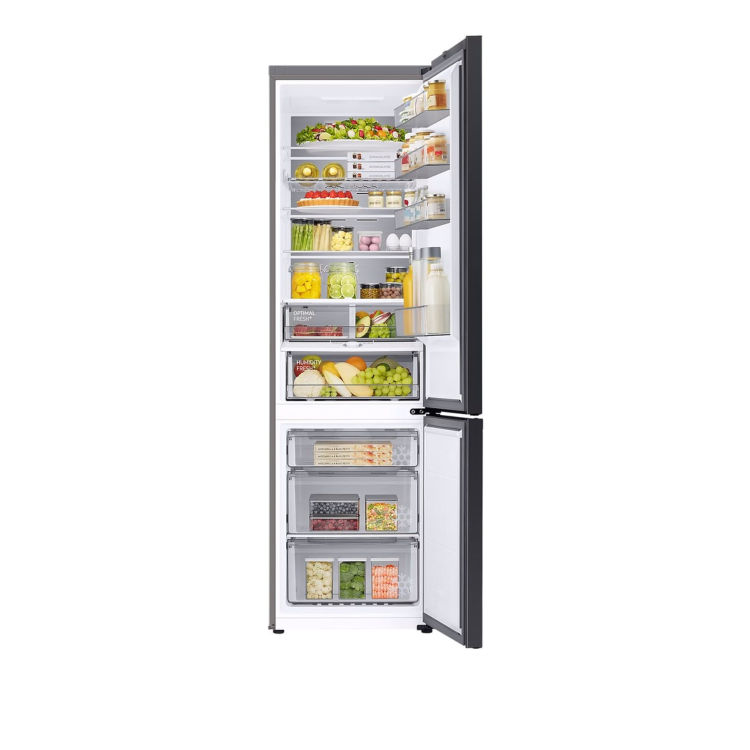 Samsung BeSpoke 387 Litre 70/30 Freestanding Fridge Freezer - Silver