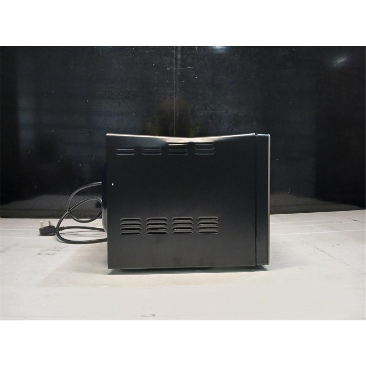 Refurbished Samsung MS23T5018AC Glass Front 23L 900W Freestanding Solo Microwave Charcoal