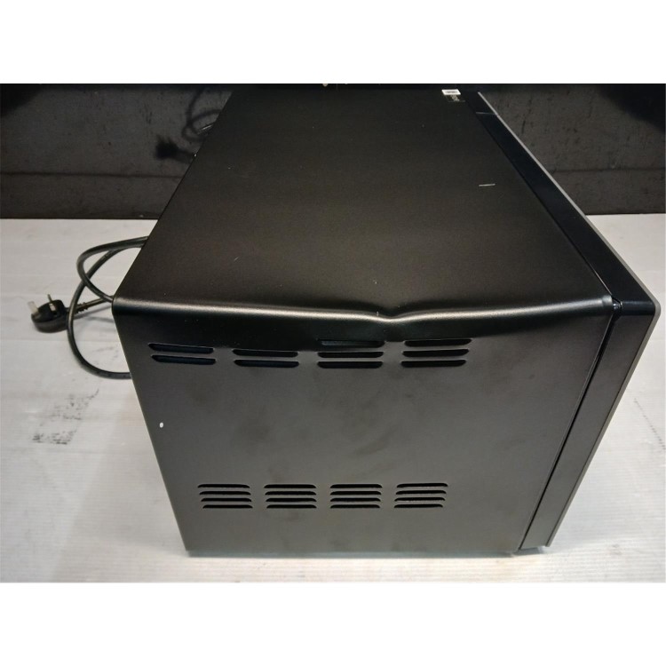 Refurbished Samsung MS23T5018AC Glass Front 23L 900W Freestanding Solo Microwave Charcoal