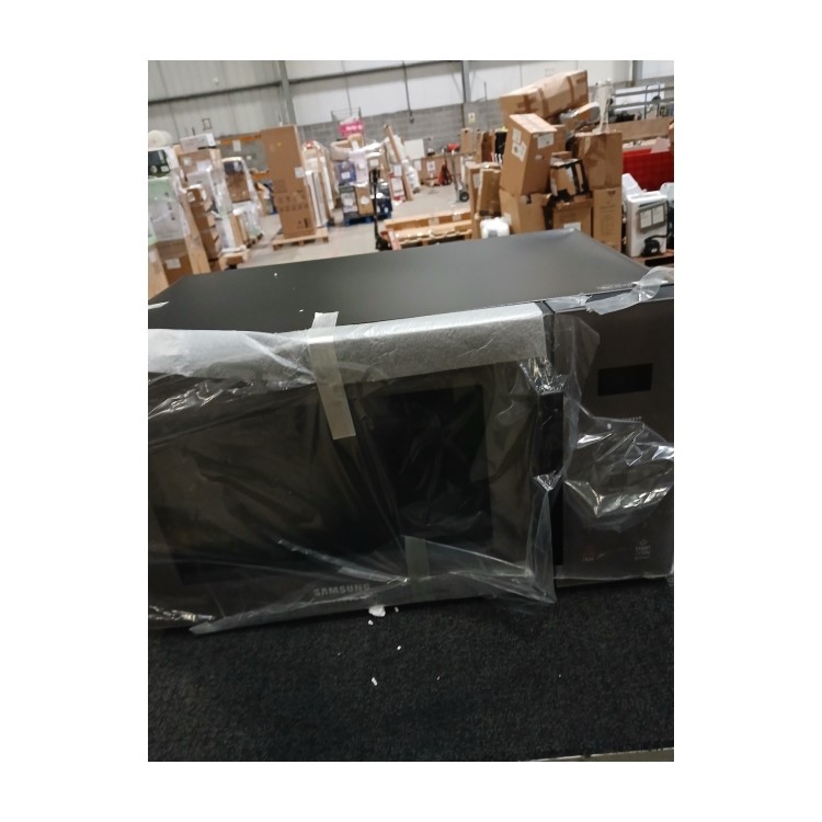 Refurbished Samsung Glass Front MS23T5018AC 23L 900W Freestanding Solo Microwave Charcoal